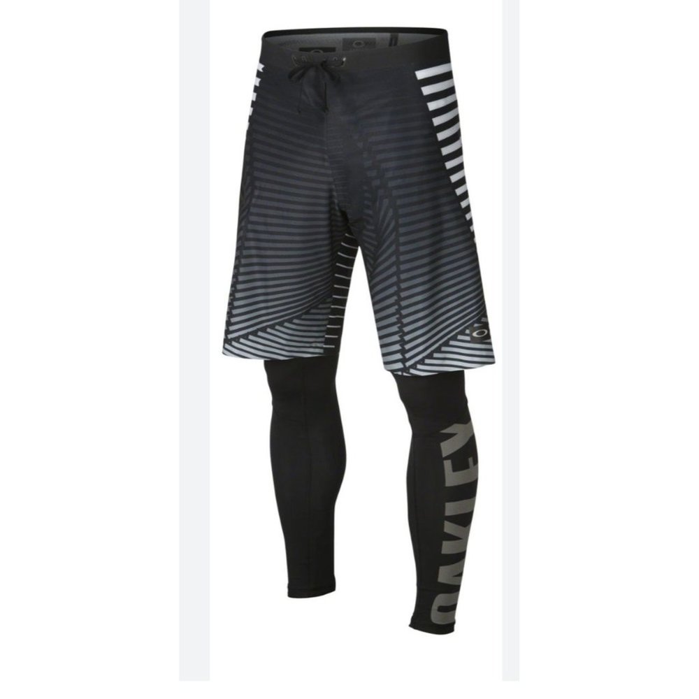 Oakley 2 in 1 Off Richter Running set NWT men's 34